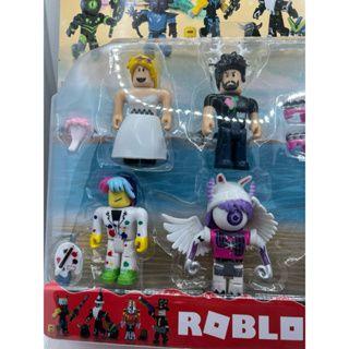 Imagem de Kit com 6 Bonecos noiva ROBLOX articulado 12 cm- com acessórios lançamento inédito roblox noiva meninas  Entrega