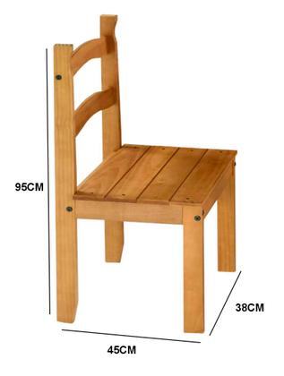 Imagem de Kit Com 6 Cadeiras Avulsas Madeira Maciça