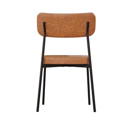 Imagem de Kit com 6 Cadeiras para Sala de Jantar Mona Yescasa Marrom/Caramelo
