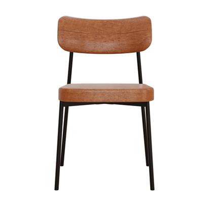 Imagem de Kit com 6 Cadeiras para Sala de Jantar Mona Yescasa Marrom/Caramelo