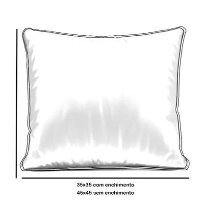Imagem de Kit com 6 Capas Luxuosas para Almofadas Várias Cores 44x44