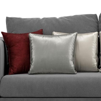 Imagem de Kit com 6 Capas Luxuosas para Almofadas Várias Cores 44x44