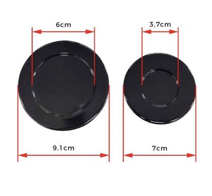 Imagem de Kit Com 6 Espalhadores Tampinha do Fogão Brastemp/Consul