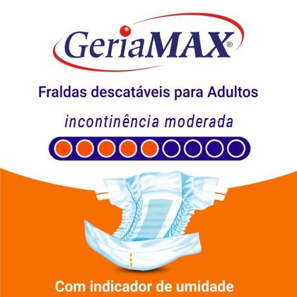 Imagem de Kit com 6 Fraldas Geríatricas Geriamax XG com 18un cada