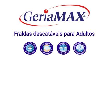 Imagem de Kit com 6 Fraldas Geríatricas Geriamax XG com 18un cada