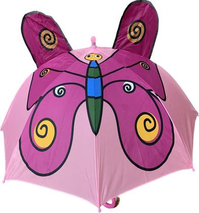 Imagem de Kit Com 6 Guarda Chuva Infantil De Orelhinha Bichinhos atacado p/ Presente