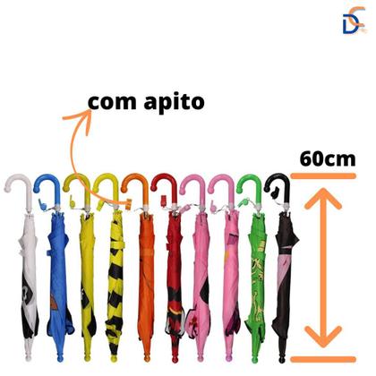 Imagem de Kit Com 6 Guarda Chuva Infantil De Orelhinha Bichinhos atacado p/ Presente
