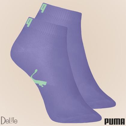 Imagem de Kit com 6 Meias Esportiva Puma Infantil Cano Baixo Sport Calcanhar Verdadeiro Lisa Modelo Sapatilha