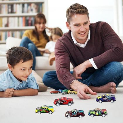 Imagem de Kit Com 6 Mini Carrinhos Presente Dia Das Crianças Radical