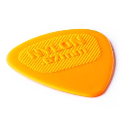Imagem de Kit com 6 Palhetas Dunlop Nylon 0,67mm Laranja