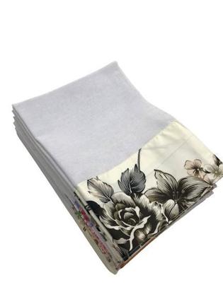 Imagem de Kit Com 6 Pano De Prato Estampado Sortidos 100% Algodão