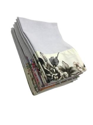 Imagem de Kit Com 6 Pano De Prato Estampado Sortidos 100% Algodão