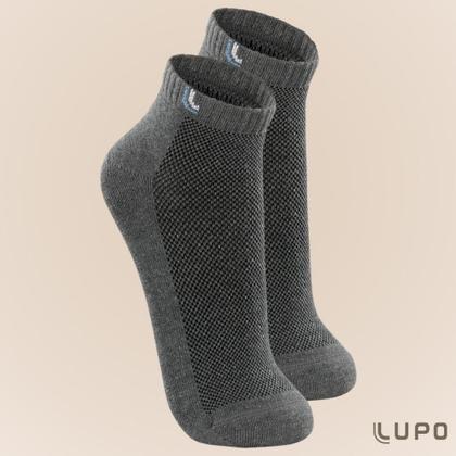 Imagem de Kit Com 6 Pares De Meia Baixa Lupo Sport Modelo Cano Curto Esportiva Em Algodão Tamanho 33 ao 44