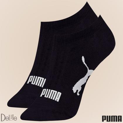 Imagem de Kit com 6 Pares de Meias Adulto Puma Modelo Sapatilha Calcanhar Verdadeiro Lisa Básica Esportiva