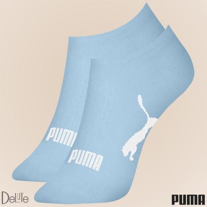 Imagem de Kit com 6 Pares de Meias Adulto Puma Modelo Sapatilha Calcanhar Verdadeiro Lisa Básica Esportiva