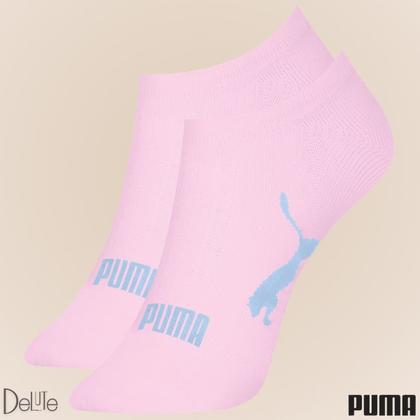 Imagem de Kit com 6 Pares de Meias Adulto Puma Modelo Sapatilha Calcanhar Verdadeiro Lisa Básica Esportiva