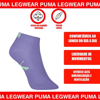 Imagem de Kit Com 6 Pares De Meias Infantil Modelo Sapatilha Algodão Cotton