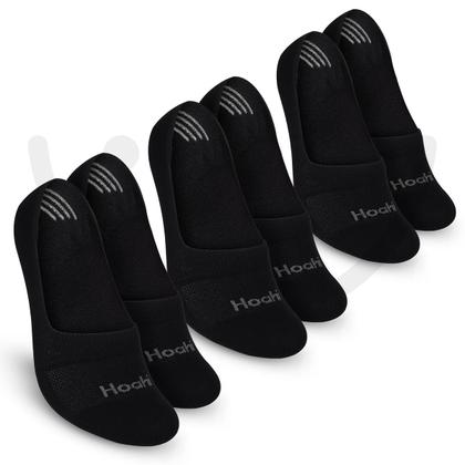 Imagem de Kit com 6 Pares de Meias Sapatilha Invisível Algodão Hoahi
