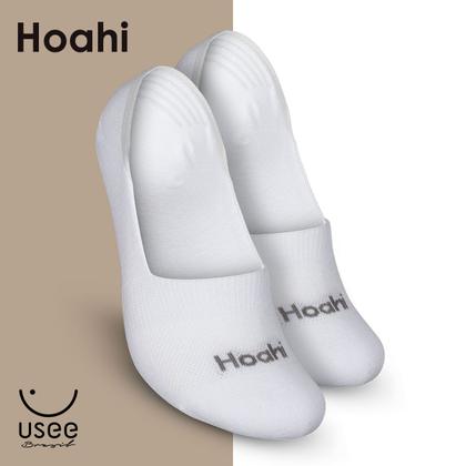 Imagem de Kit com 6 Pares de Meias Sapatilha Invisível Algodão Hoahi