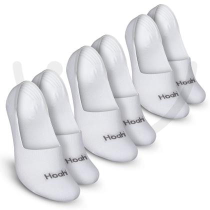 Imagem de Kit com 6 Pares de Meias Sapatilha Invisível Algodão Hoahi