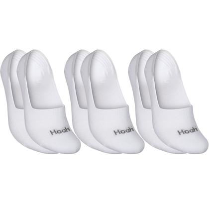 Imagem de Kit com 6 Pares de Meias Sapatilha Invisível Algodão Hoahi