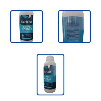 Imagem de Kit com 6 saniclor limpa bordas 1 litro