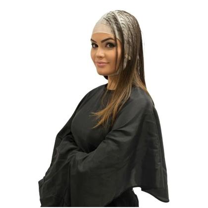 Imagem de Kit com 6 Toucas para Luzes Mechas Reflexos Siliconada Profissional Dompel