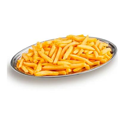 Imagem de Kit Com 6 Travessas Rasas De Inox Oval Grande 33,8cm KEHOME