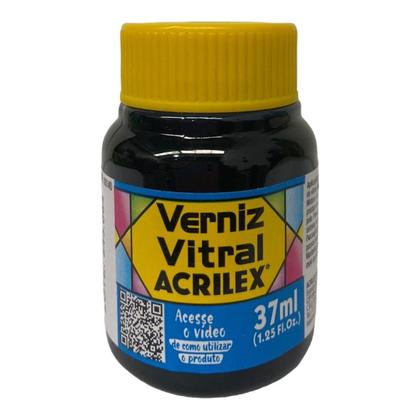 Imagem de Kit com 6 Verniz Vitral Vitro Acrilex 37ml - Escolha a Cor