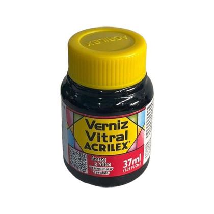 Imagem de Kit com 6 Verniz Vitral Vitro Acrilex 37ml - Escolha a Cor
