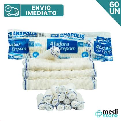Imagem de Kit com 60 Ataduras De Crepom 10cmX1,20m 13 Fios da Anápolis