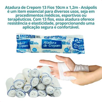 Imagem de Kit com 60 Ataduras De Crepom 10cmX1,20m 13 Fios da Anápolis