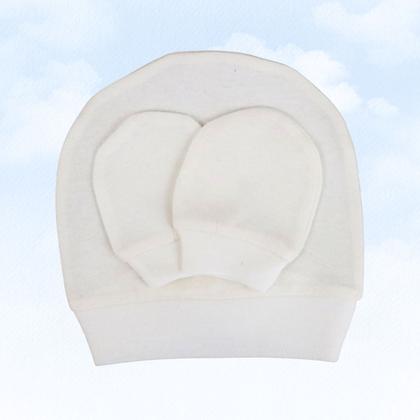 Imagem de Kit Com 60 Peças Toucas e Luvinhas Para Bebê Algodão