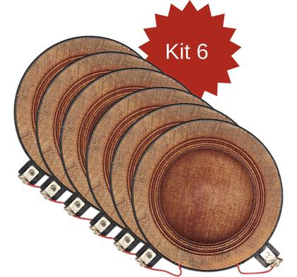 Imagem de Kit Com 6x Reparo Driver Hdi-300 Hdi-320 Corneta Hinor 8ohms