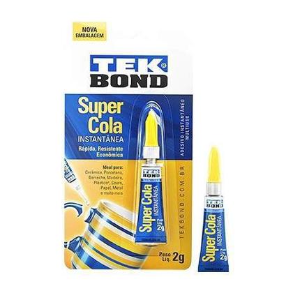 Imagem de Kit Com 72 Super Cola 2g Tekbond 6 Cartelas Tekbond Barato