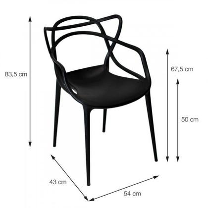 Imagem de Kit com 8 Cadeiras para Sala de Jantar Allegra Solna Amarelo