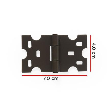 Imagem de Kit com 8 Dobradiças Mexicana