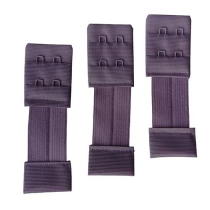 Imagem de Kit com 8 extensores elásticos para Soutien - Extensor elástico para sutiã - Modelo com 2 ganchos e