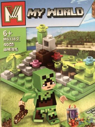Imagem de Kit com 8 Lego Minecraft - Com 361 peças - Incluso personagens e cenários exclusivos - MG338