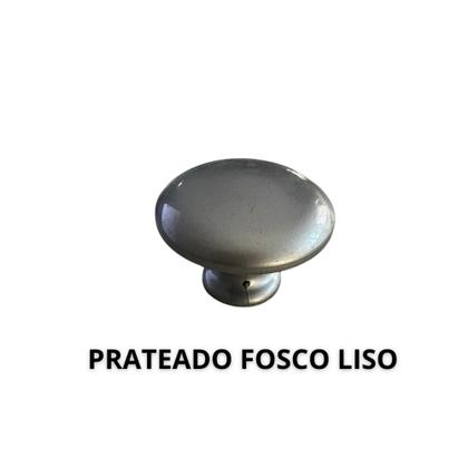 Imagem de Kit com 8 Puxadores De Luxo Ponto Bolinha Furo Único Perfeito para Armários e Gavetas