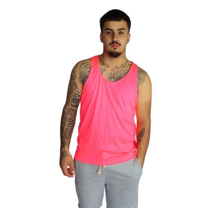 Imagem de Kit com 8 Regatas masculinas Modelo Nadador Academia