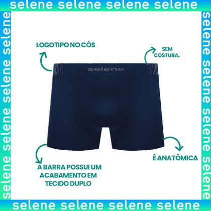 Imagem de Kit Com 9 Cuecas Boxer Box Infantil Juvenil Em Microfibra Sem Costura Selene