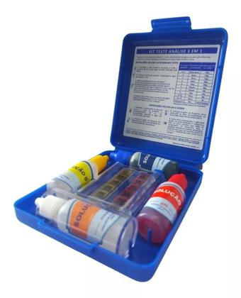 Imagem de Kit Com Algicidas Limpa Borda + Kit ESTOJO + Esponja + Tabletes