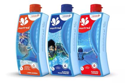 Imagem de Kit Com Algicidas Limpa Borda + Kit ESTOJO + Esponja + Tabletes