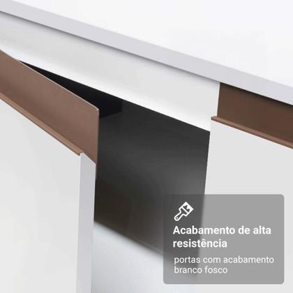 Imagem de Kit Com Dois Balcões De Cozinha 2 Portas 3 Gavetas Madesa