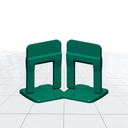 Imagem de Kit Com Espaçador Nivelador Com Cunha Slim De Piso E Porcelanato