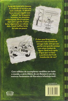 Imagem de Kit Com Livro Diário De Um Banana 3 Capa Cartão + Caixa Organizadora