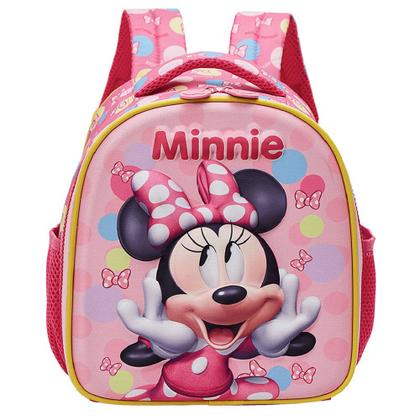 Imagem de Kit com Mochila com Rodas Tamanho G Minnie SE 13240 com Lancheira e Estojo Estampa em Relevo Xeryus