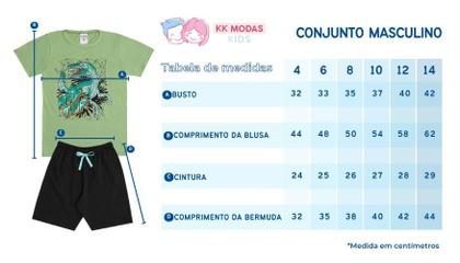 Imagem de Kit com Peças de Roupas Cjs Verão Menino Calor Inf Sortidos