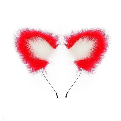 Imagem de KIT COM PLUG POMPOM COELHA VERMELHO - Acessórios Sensuais